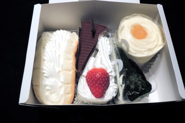 しま兄とケーキ