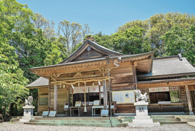 ③ 粟ヶ岳山頂 阿波々神社