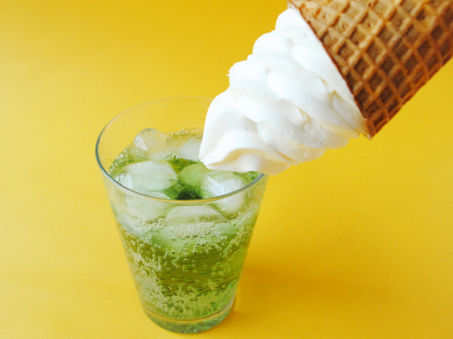 ★「クリームソーダ」の作り方
