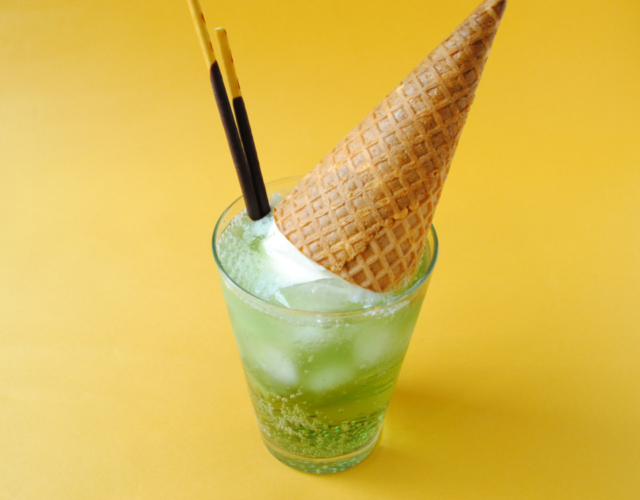 ★「クリームソーダ」の作り方