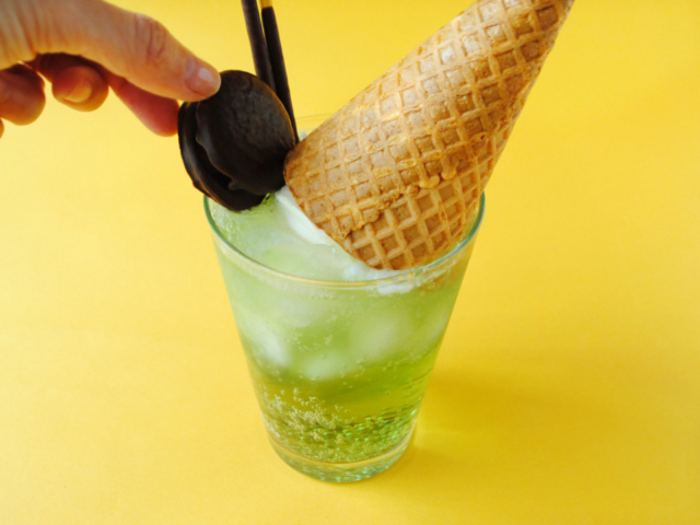 ★「クリームソーダ」の作り方