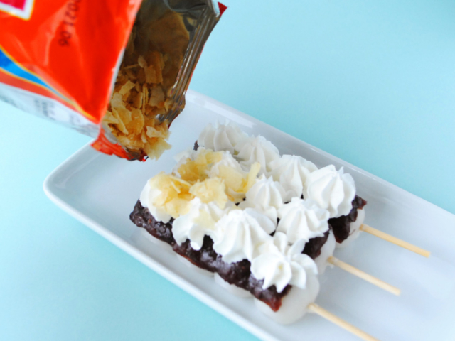 ★「ポテチホイップ あんだんご」の作り方