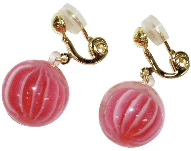 【東京ソラマチみやげ】飴のイヤリング 小粒イチゴ玉