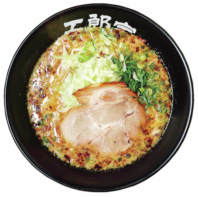 ゆでキャベツと焦がしねぎの風味がいい「五郎家」