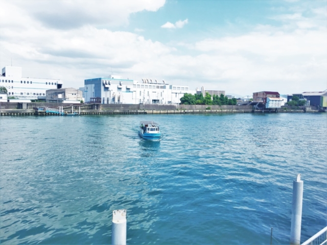 【大阪 渡し船】落合下渡船場