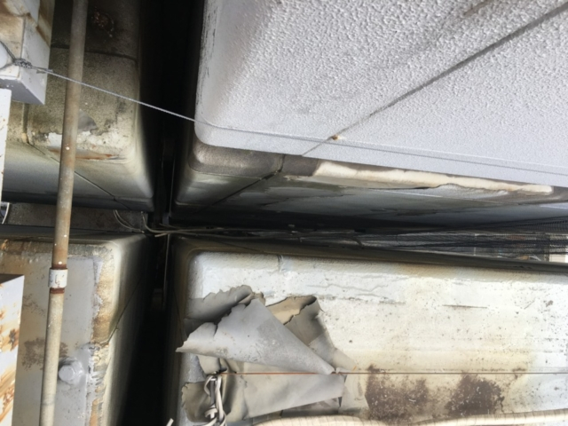 老朽化した設備