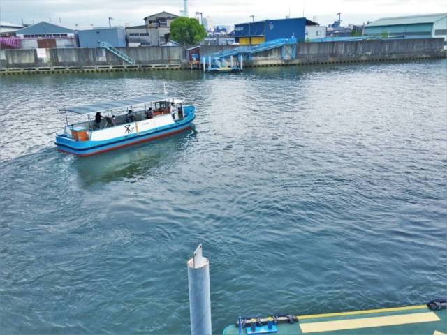 【大阪 渡し船】落合上渡船場