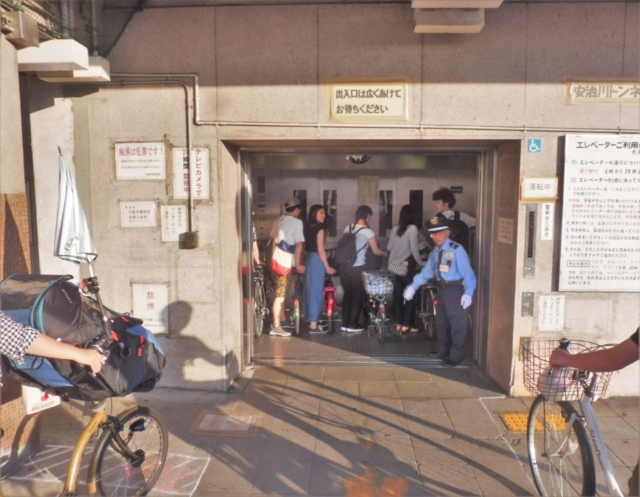 【大阪 渡し船】おまけ 日本最初の河底トンネル 安治川トンネル