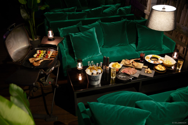 特別感溢れる「ラグジュアリーテラス」