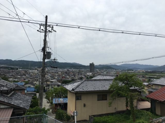 JR馬堀駅からのアプローチ