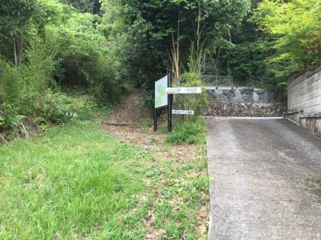 JR馬堀駅からのアプローチ