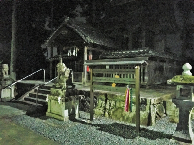 【本能寺の変 老ノ坂越えルート】篠村八幡宮で旗立