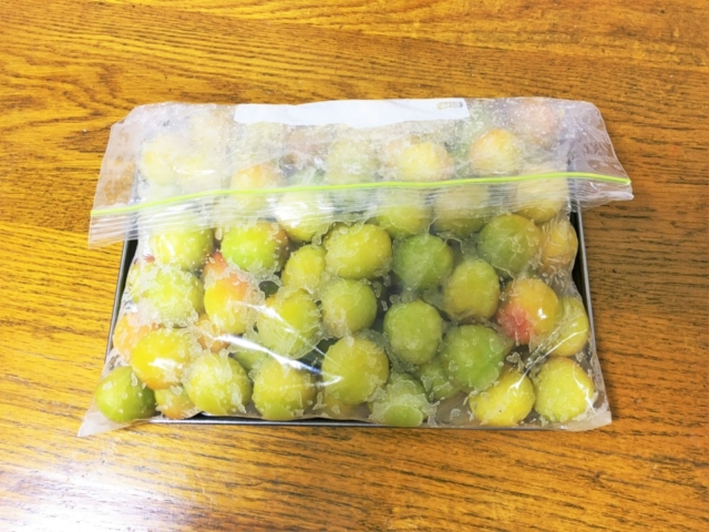 作り方② 塩と砂糖で漬ける