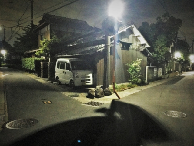 【本能寺の変 老ノ坂越えルート】洛西の住宅地と竹林を抜ける