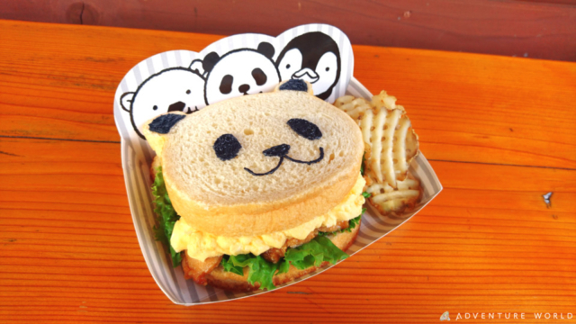 レストランもおみやげも、パンダ、パンダ、パンダ♡