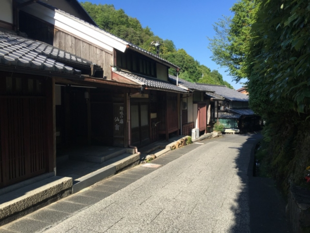 鳥居本から嵐山