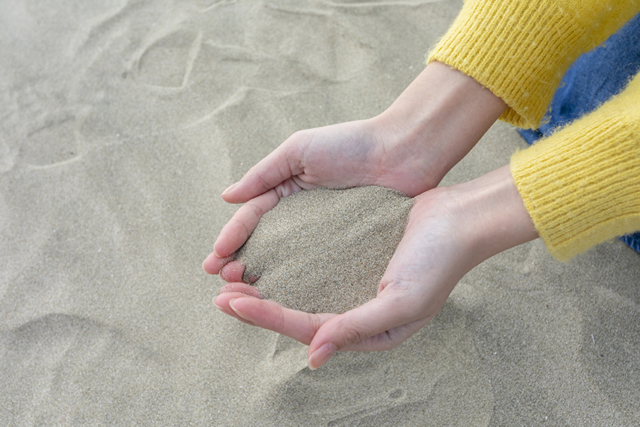 【出雲をめぐるドライブ観光:1日目】PM2:00 稲佐の浜をのんびり散歩