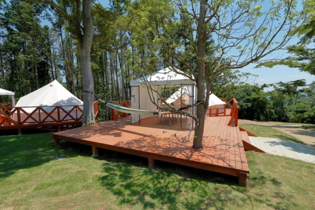 ハンモックテラス