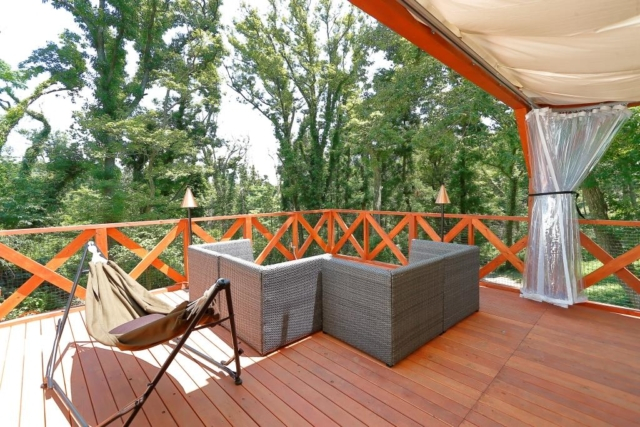 「マザー牧場 グランピング THE FARM」の快適な滞在スペースで贅沢な時間を!