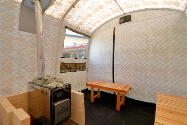 森の中で遊ぼう!ブランコやテントサウナも!!