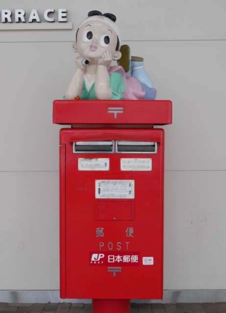 ゆかりの地以外も桃太郎があふれる岡山