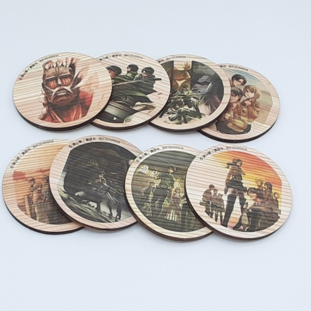 進撃の日田コラボグッズ⑤ 日田市特産の日田杉を利用したコラボグッズ