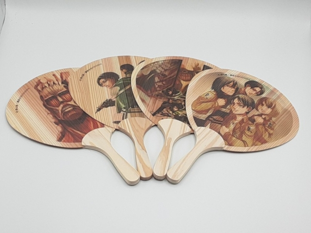 進撃の日田コラボグッズ⑤ 日田市特産の日田杉を利用したコラボグッズ