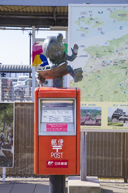 水木しげるロードには他にも妖怪な風景がいっぱい