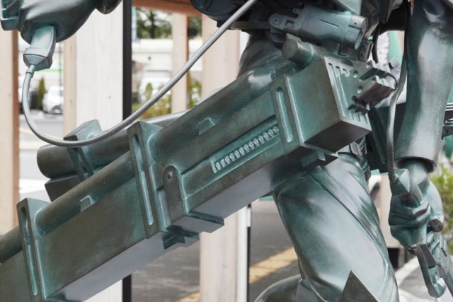 市内全体が進撃の巨人ミュージアム?!「進撃の日田スポット」① 憧れのリヴァイ兵長に会える「日田駅前広場」