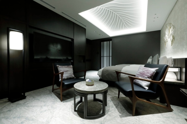 大自然を目の当たりにする露天風呂付き客室