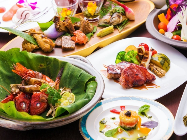 山の恵みを結晶した滋味深い創作料理