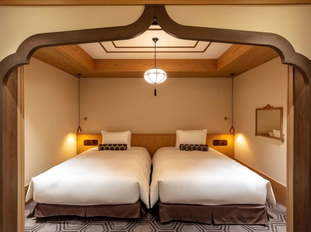 すべて異なるデザインをほどこした全24室