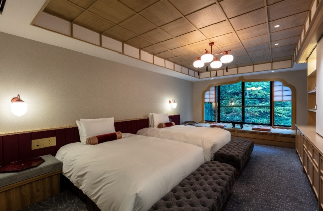 すべて異なるデザインをほどこした全24室