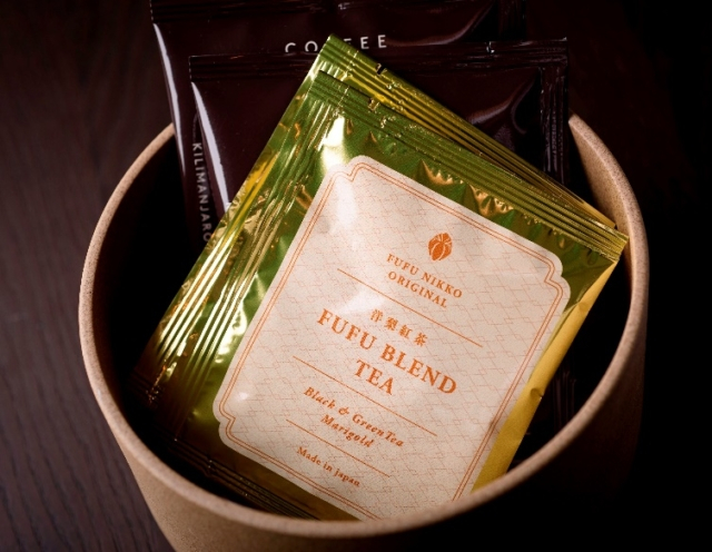 客室アメニティーの人気No.1はオリジナル紅茶