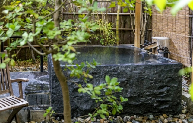 趣が異なる7つの客室露天風呂