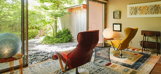 インクルーシブの宿泊者専用ラウンジが充実