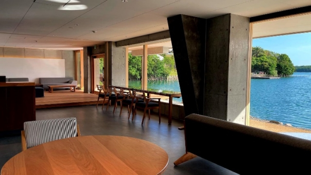 インクルーシブの宿泊者専用ラウンジが充実