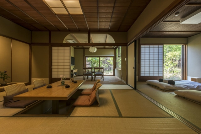 趣が異なる7つの客室露天風呂