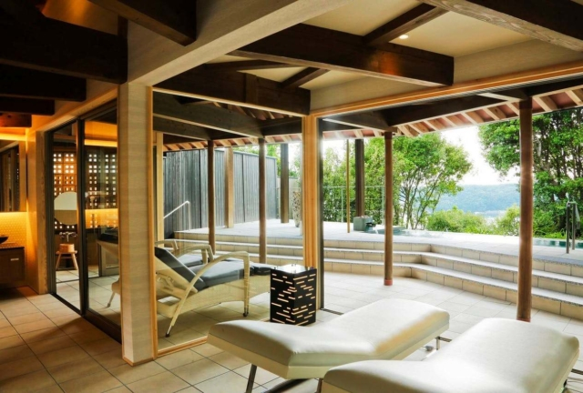 それぞれにテーマを設けた貸切風呂