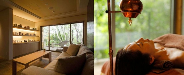 それぞれにテーマを設けた貸切風呂