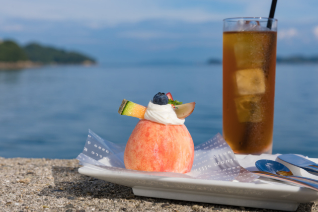 しまなみ海道のおすすめカフェ Pâtisserie T’s cafe玉屋 (伯方島)