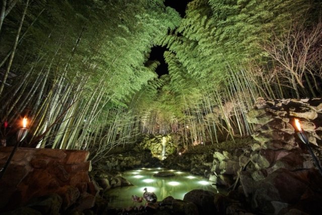 九州の高級旅館1:秘境 白川源泉 山荘 竹ふえ