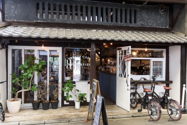【京都のカフェやパティスリーのモンブラン】菓子工房 & Sweets Cafe KYOTO KEIZO(二条城前)