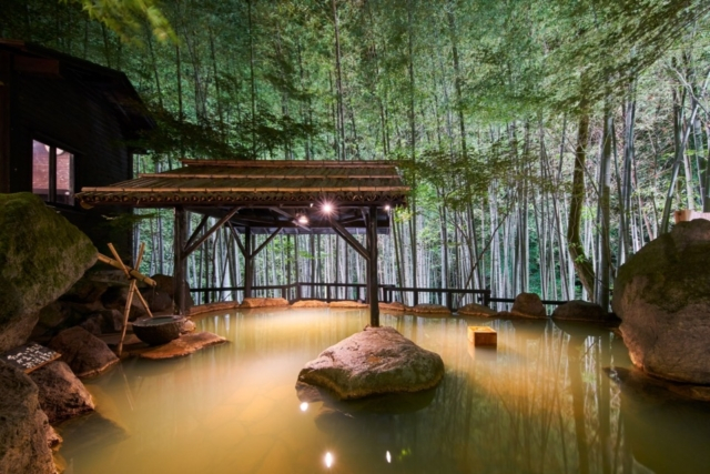 九州の高級旅館1:秘境 白川源泉 山荘 竹ふえ