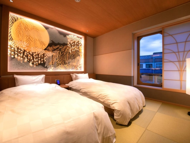 シンプルで快適な6つの客室