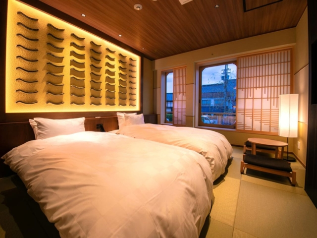 シンプルで快適な6つの客室