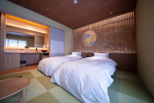 シンプルで快適な6つの客室