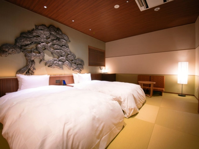 シンプルで快適な6つの客室