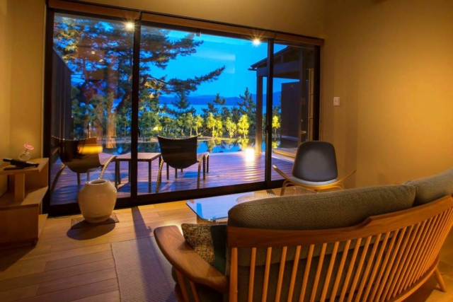 2種の温泉を満喫するコンセプト客室