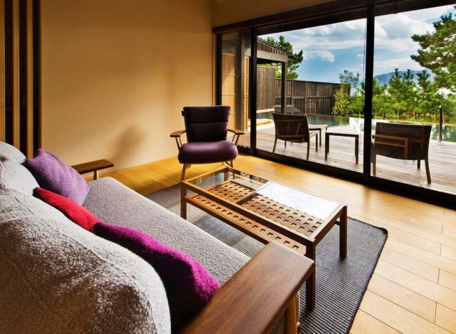 2種の温泉を満喫するコンセプト客室